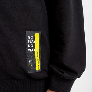 Костюм с бомбером MIZA, черный